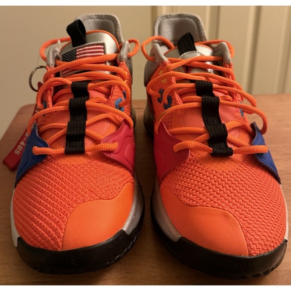 Nike PG 3 Nasa Armstrong Building 703 2019 Size 10.5 Paul George Authentic‎ EUC main image 15